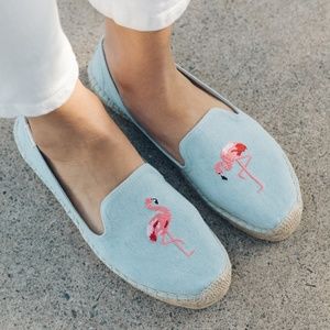 Soludos Flamingo Espadrilles (NEW - SIZE 6)